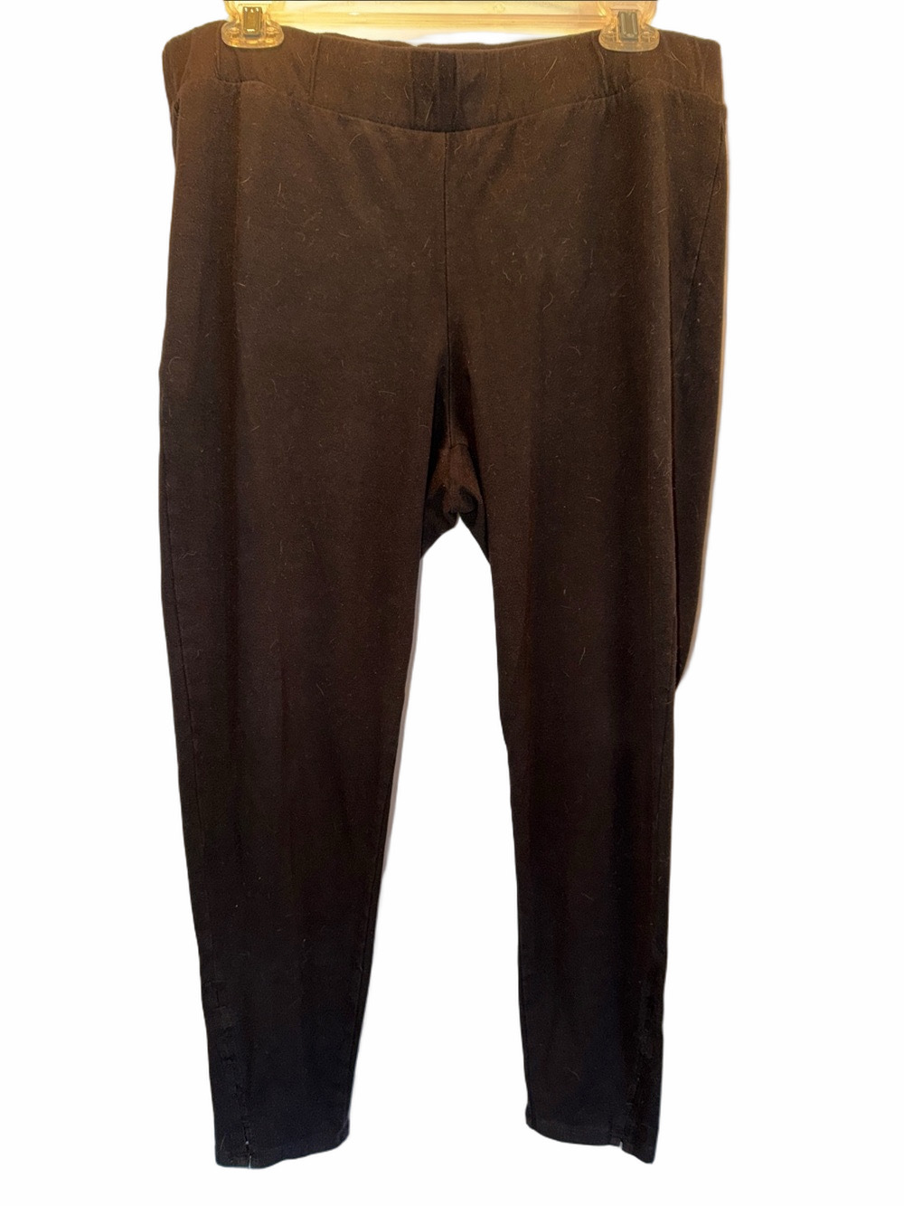 Torrid Black Stretch Leggings - Pull-On, SZ 2-2X, Waist 17” flat, (T1-368)